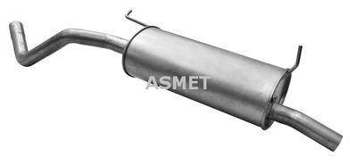 10081 ASMET Глушитель выхлопных газов конечный