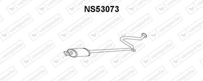 NS53073 VENEPORTE Предглушитель выхлопных газов