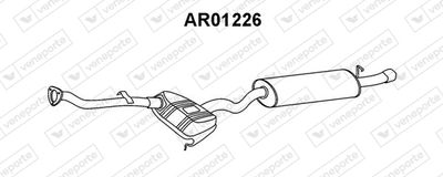 AR01226 VENEPORTE Глушитель выхлопных газов конечный