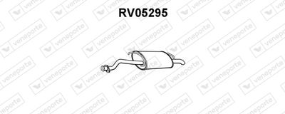 RV05295 VENEPORTE Глушитель выхлопных газов конечный