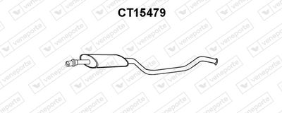 CT15479 VENEPORTE Предглушитель выхлопных газов