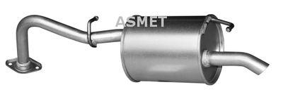 20014 ASMET Глушитель выхлопных газов конечный
