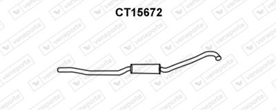 CT15672 VENEPORTE Предглушитель выхлопных газов