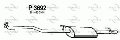 P3692 FENNO Предглушитель выхлопных газов