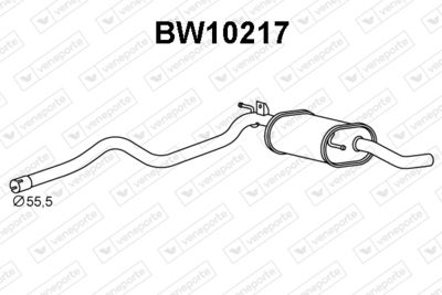 BW10217 VENEPORTE Глушитель выхлопных газов конечный