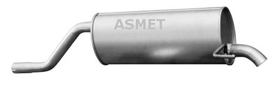16099 ASMET Глушитель выхлопных газов конечный