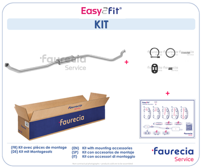 FS45559 Faurecia Предглушитель выхлопных газов