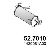 527010 ASSO Глушитель выхлопных газов конечный