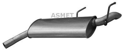 05176 ASMET Глушитель выхлопных газов конечный