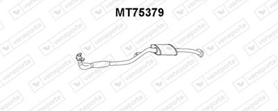 MT75379 VENEPORTE Предглушитель выхлопных газов