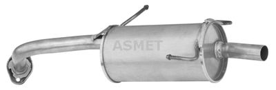 14013 ASMET Глушитель выхлопных газов конечный