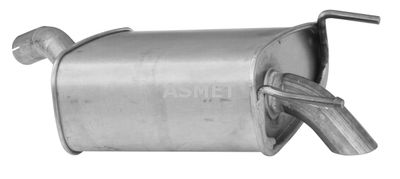 05165 ASMET Глушитель выхлопных газов конечный