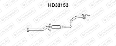 HD33153 VENEPORTE Предглушитель выхлопных газов