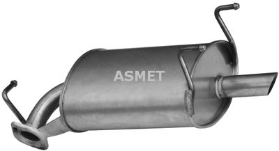 20017 ASMET Глушитель выхлопных газов конечный