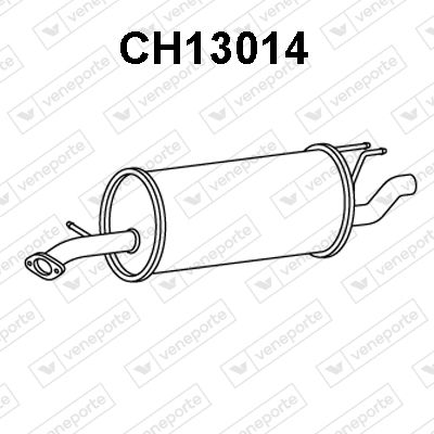 CH13014 VENEPORTE Глушитель выхлопных газов конечный