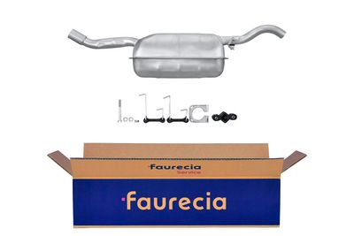 FS25004 Faurecia Глушитель выхлопных газов конечный