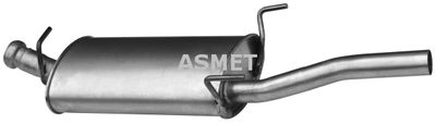 23016 ASMET Глушитель выхлопных газов конечный
