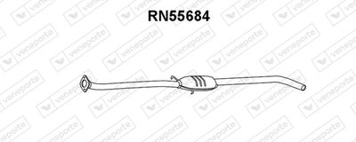 RN55684 VENEPORTE Предглушитель выхлопных газов