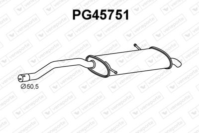 PG45751 VENEPORTE Глушитель выхлопных газов конечный