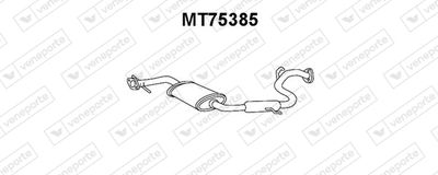 MT75385 VENEPORTE Предглушитель выхлопных газов