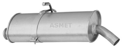 09091 ASMET Глушитель выхлопных газов конечный