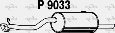 P9033 FENNO Глушитель выхлопных газов конечный