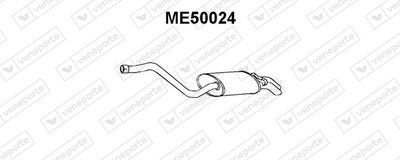 ME50024 VENEPORTE Глушитель выхлопных газов конечный