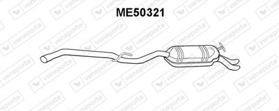 ME50321 VENEPORTE Глушитель выхлопных газов конечный