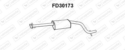 FD30173 VENEPORTE Предглушитель выхлопных газов