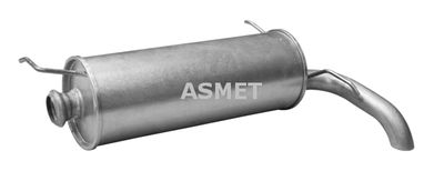 09002 ASMET Глушитель выхлопных газов конечный