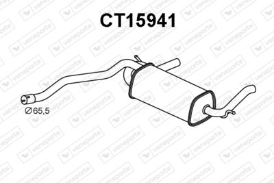 CT15941 VENEPORTE Глушитель выхлопных газов конечный