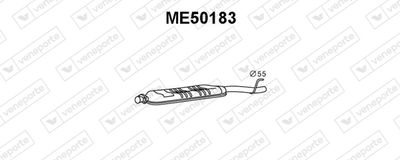 ME50183 VENEPORTE Предглушитель выхлопных газов