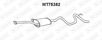 MT75382 VENEPORTE Глушитель выхлопных газов конечный