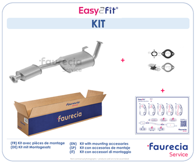 FS30707 Faurecia Предглушитель выхлопных газов