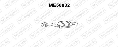 ME50032 VENEPORTE Средний глушитель выхлопных газов