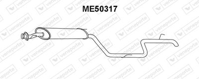 ME50317 VENEPORTE Глушитель выхлопных газов конечный