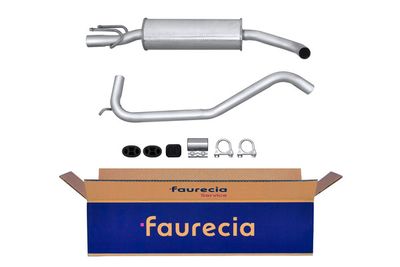 FS40433 Faurecia Средний глушитель выхлопных газов