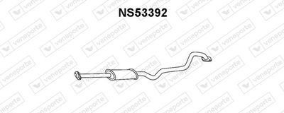 NS53392 VENEPORTE Предглушитель выхлопных газов