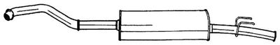 50609 SIGAM Глушитель выхлопных газов конечный