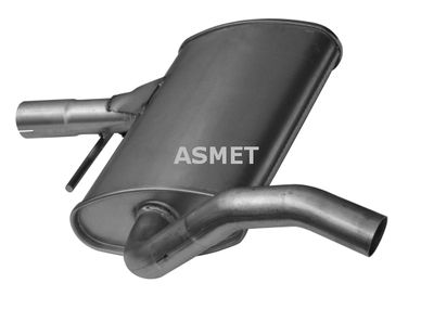03037 ASMET Средний глушитель выхлопных газов