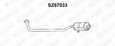 SZ67033 VENEPORTE Предглушитель выхлопных газов