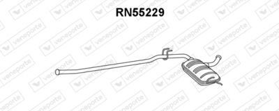 RN55229 VENEPORTE Предглушитель выхлопных газов