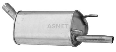 05127 ASMET Глушитель выхлопных газов конечный