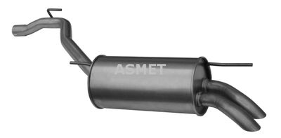 04080 ASMET Глушитель выхлопных газов конечный