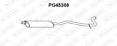 PG45308 VENEPORTE Предглушитель выхлопных газов