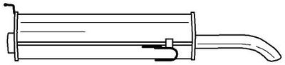 46613 SIGAM Глушитель выхлопных газов конечный