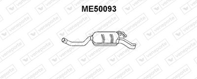 ME50093 VENEPORTE Глушитель выхлопных газов конечный