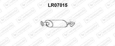 LR07015 VENEPORTE Предглушитель выхлопных газов