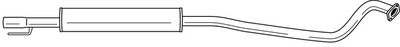 40467 SIGAM Средний глушитель выхлопных газов