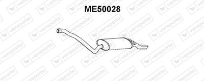 ME50028 VENEPORTE Глушитель выхлопных газов конечный